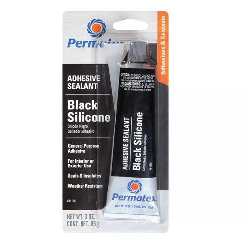 Permatex- 81158- Black Silicone Sealant- 3 Oz