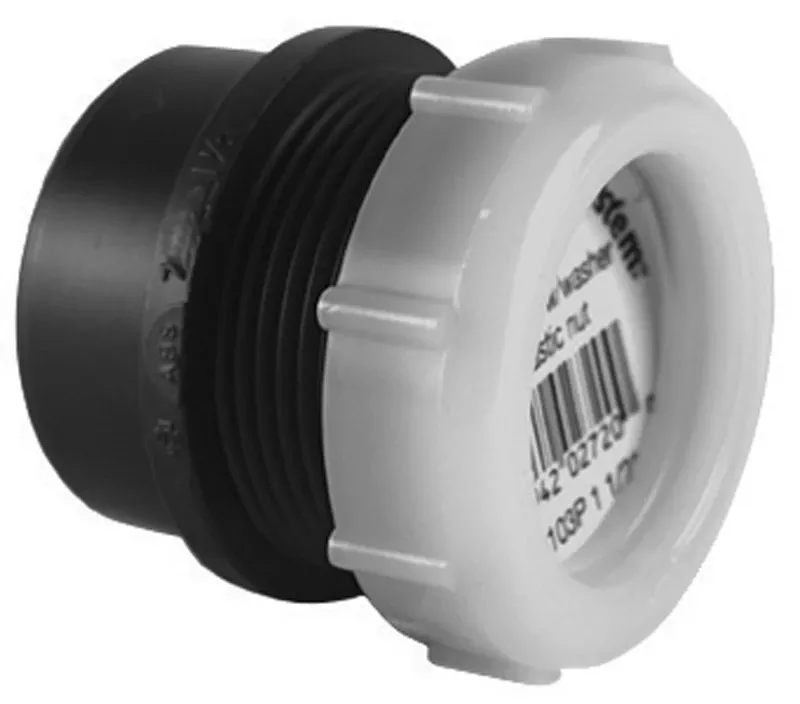 Pipe 1-1/4 In. Mpt X 1-1/2 In. D Spigot Abs Trap Adapter