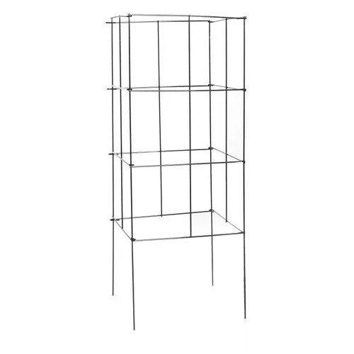 Plant Support- Square- 15" x 15" x 42" Tall- Galvanized