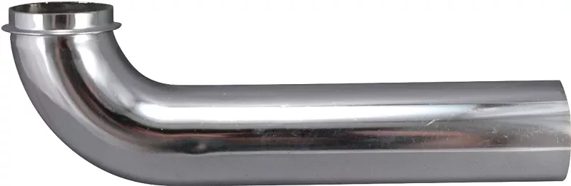 Pp4cp Wall Tube, 1-1/2 In Diameter, 7 In Length, Brass, Chrome Plated