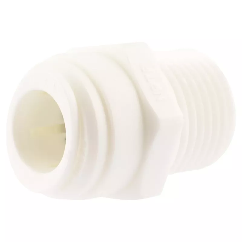 Push To Connect 1/2 In. Od X 1/2 In. D Mip Polypropylene Threaded Adapter