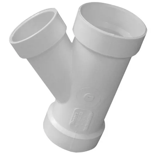 PVC DWV- 4"- Y- x 3"