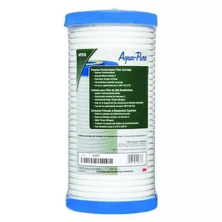 Quick Connect Filter, 20 gpm, 5 Micron, 4-5/8" O.D., 9 3/4 in H