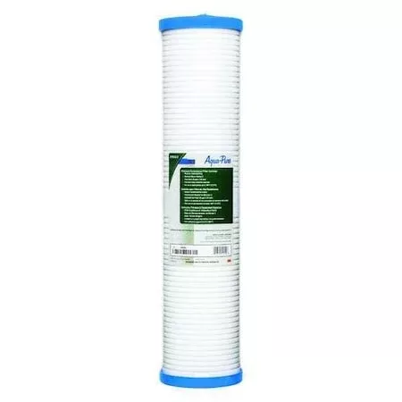 Quick Connect Filter, 45 gpm, 5 Micron, 4-5/8" O.D., 20 in H