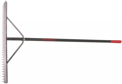 Rake- Landscape- Aluminum Tine- 35"- Aluminum Handle