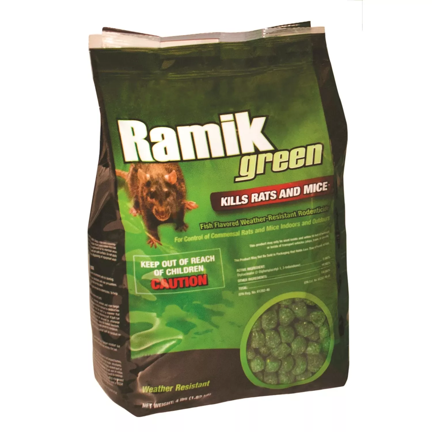Ramik Fish-flavored Bait Nuggets For Mice And Rats 4 Lb 1 Pk