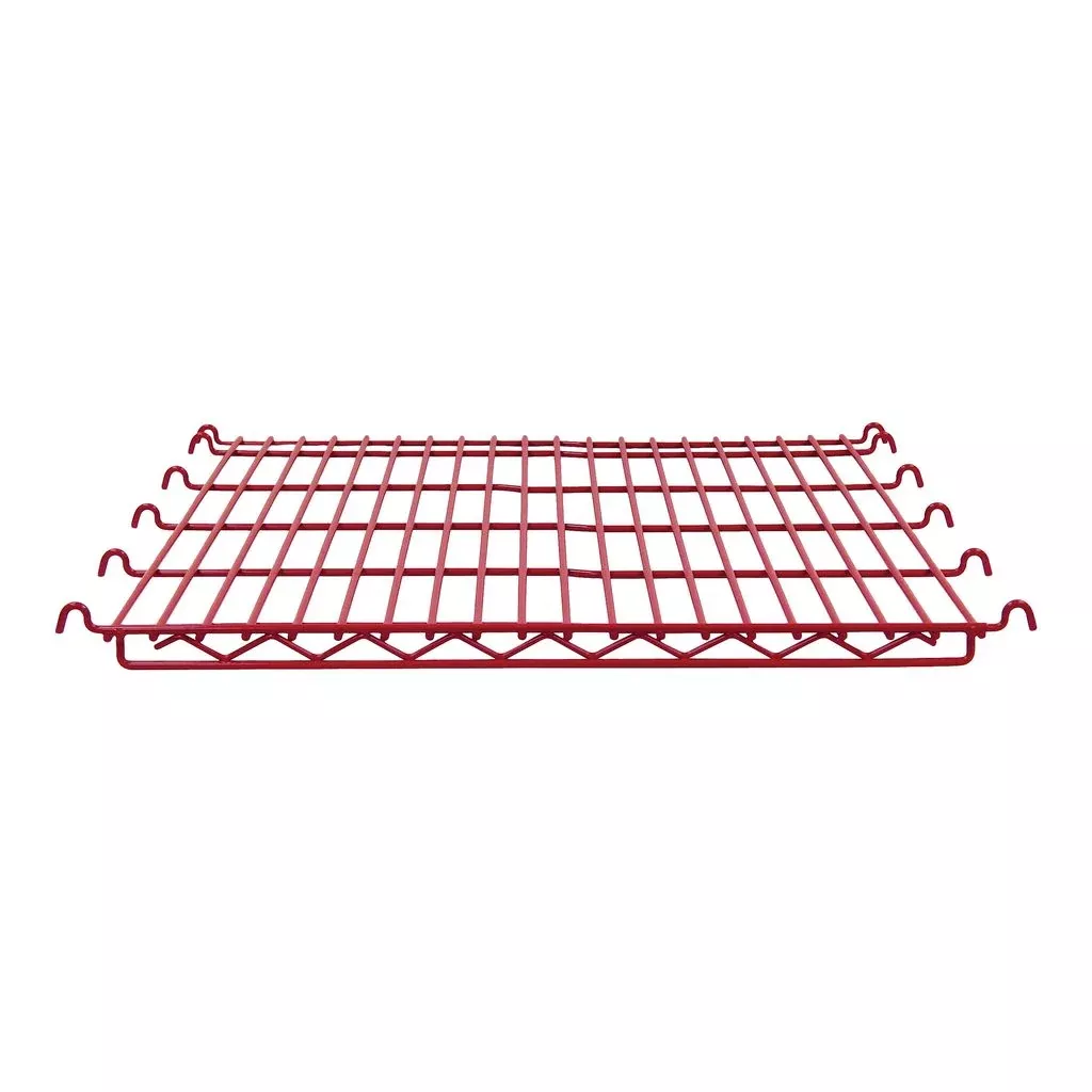 Red Rack Helmet/Boot Shelf