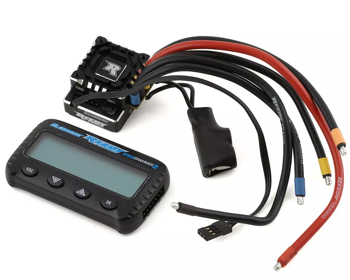 Reedy Blackbox 610R 2S Competition ESC with PROgrammer 2 (ASC27017)