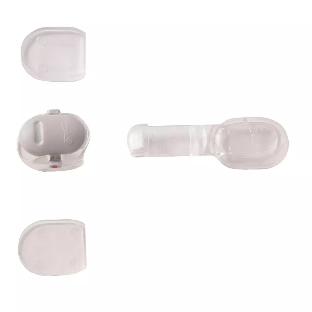 Refrigerator Door Lock, Gray