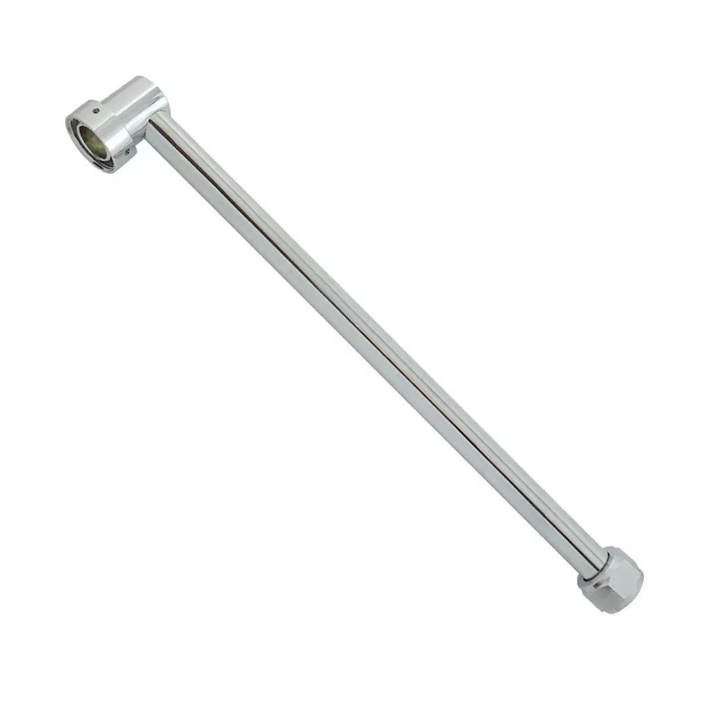 Replacement Chrome High-Rise Pump Rod - Straight Vertical Rod for Picnic Keg Pumps