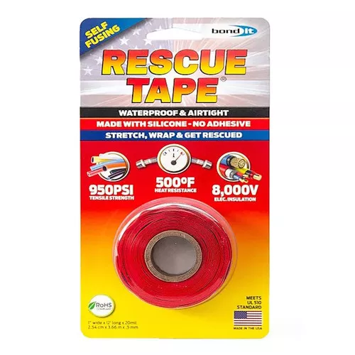 Rescue Tape- Red- 1" x 12'