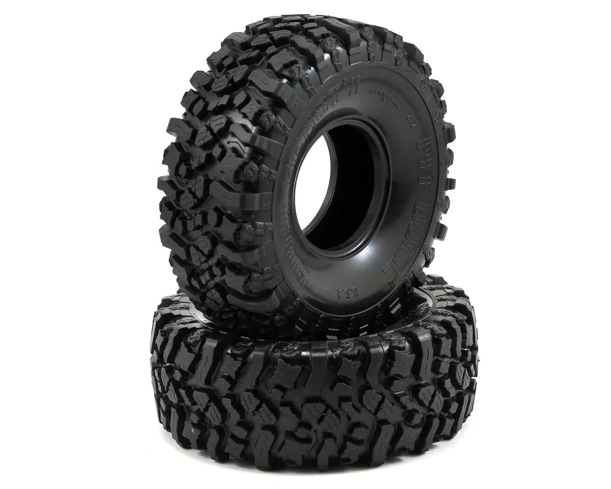 Rock Beast II 2.2″ Komp Compound Scale Rock Crawler Tires without Foams (2) (PBTPB9002NK)