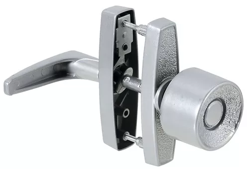 Screen/Storm Door- Knob/Lever Latch- Gray