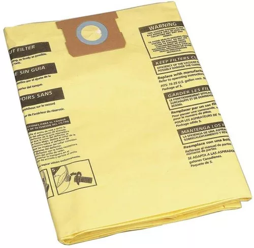 Shop Vac- I- Disposable Drywall Filter Bag. Fits 10-14 Gal Vacs- 2 Pack