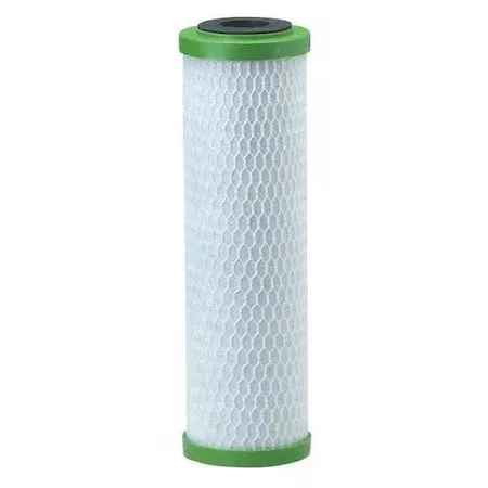 Solid Filter Cartridge, 2 gpm, 1 Micron, 9 7/8 in H