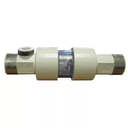 Static Inline Mixer, PVC, 1 in NPT