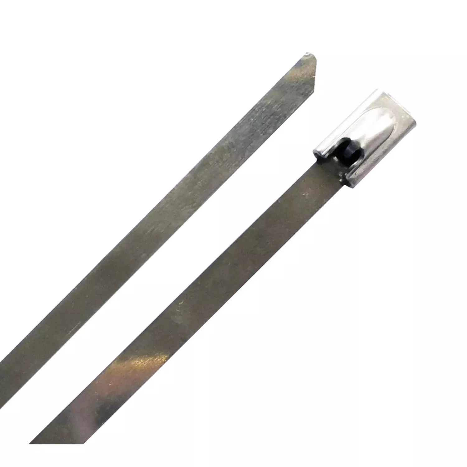 Steel Grip 11 In. L Silver Cable Tie 10 Pk