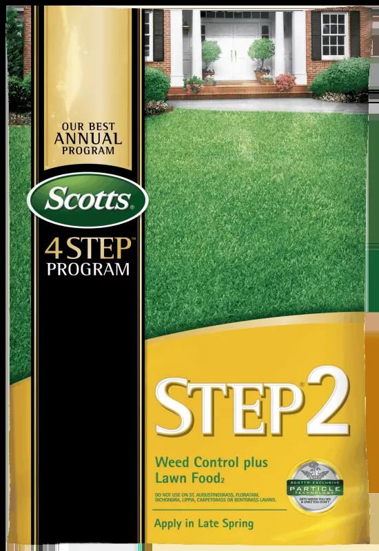 Step 2 Weed Control Plus Lawn Food2, 42.87 Lbs., Covers 15,000 Sq. Ft