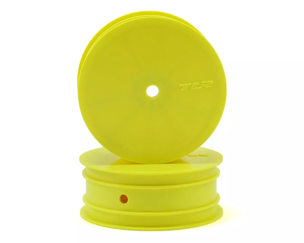 Stiffezel 2.2" Front Yellow Wheel for 22 4.0 (2) (TLR43018)