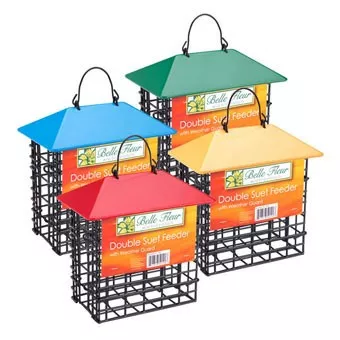 Suet Cake- Feeder Cage- Double Sided