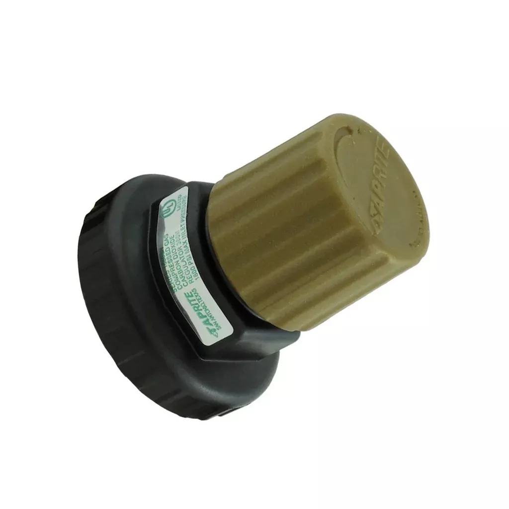 Taprite Secondary CO2 Regulator Bonnet Gold — Replacement Cap for CO2 Regulators
