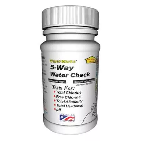 Test Strips,5-In-1 City Water Check,PK50