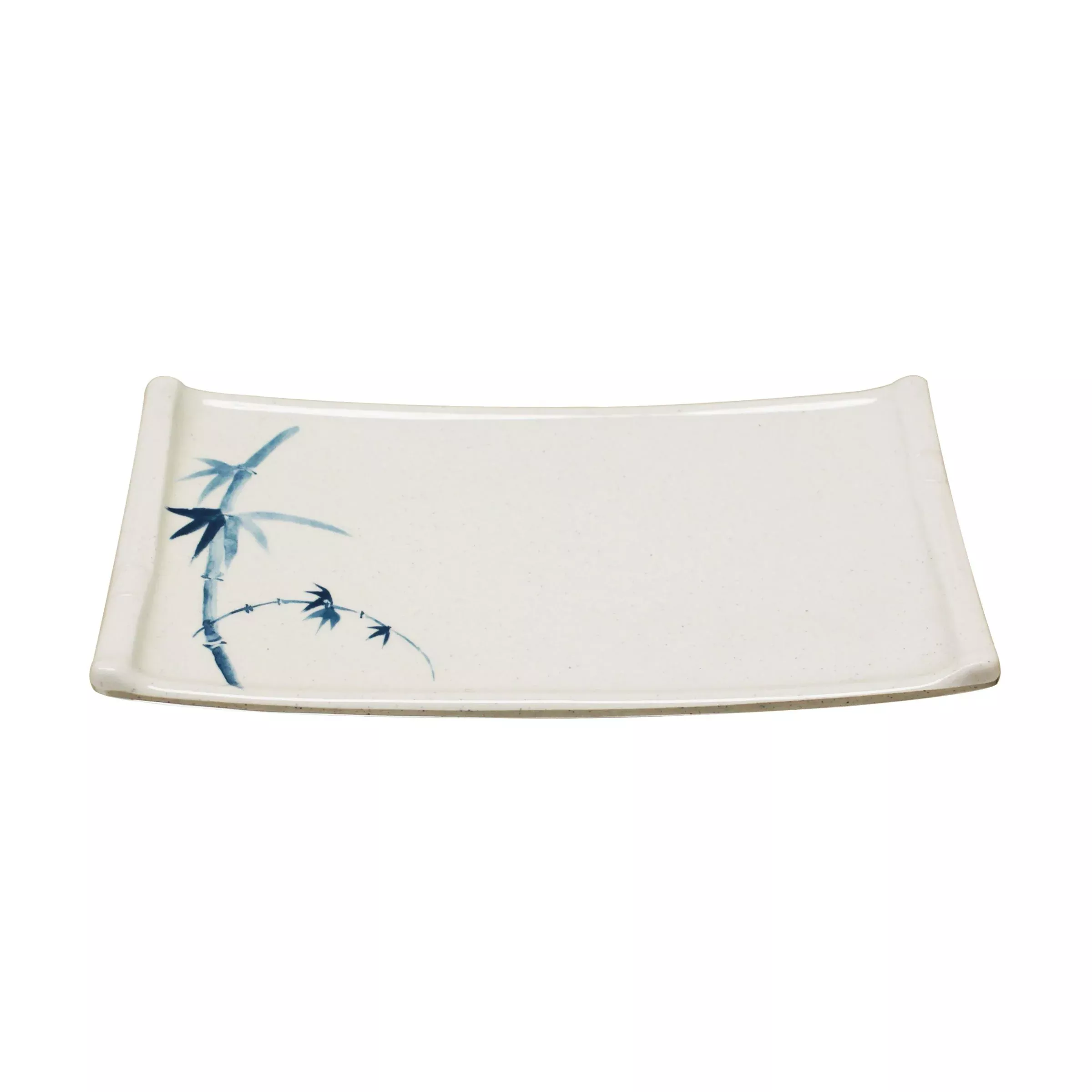 Thunder Group 0011BB 8-1/2 Inch Sashimi Platter Break-resistant Melamine