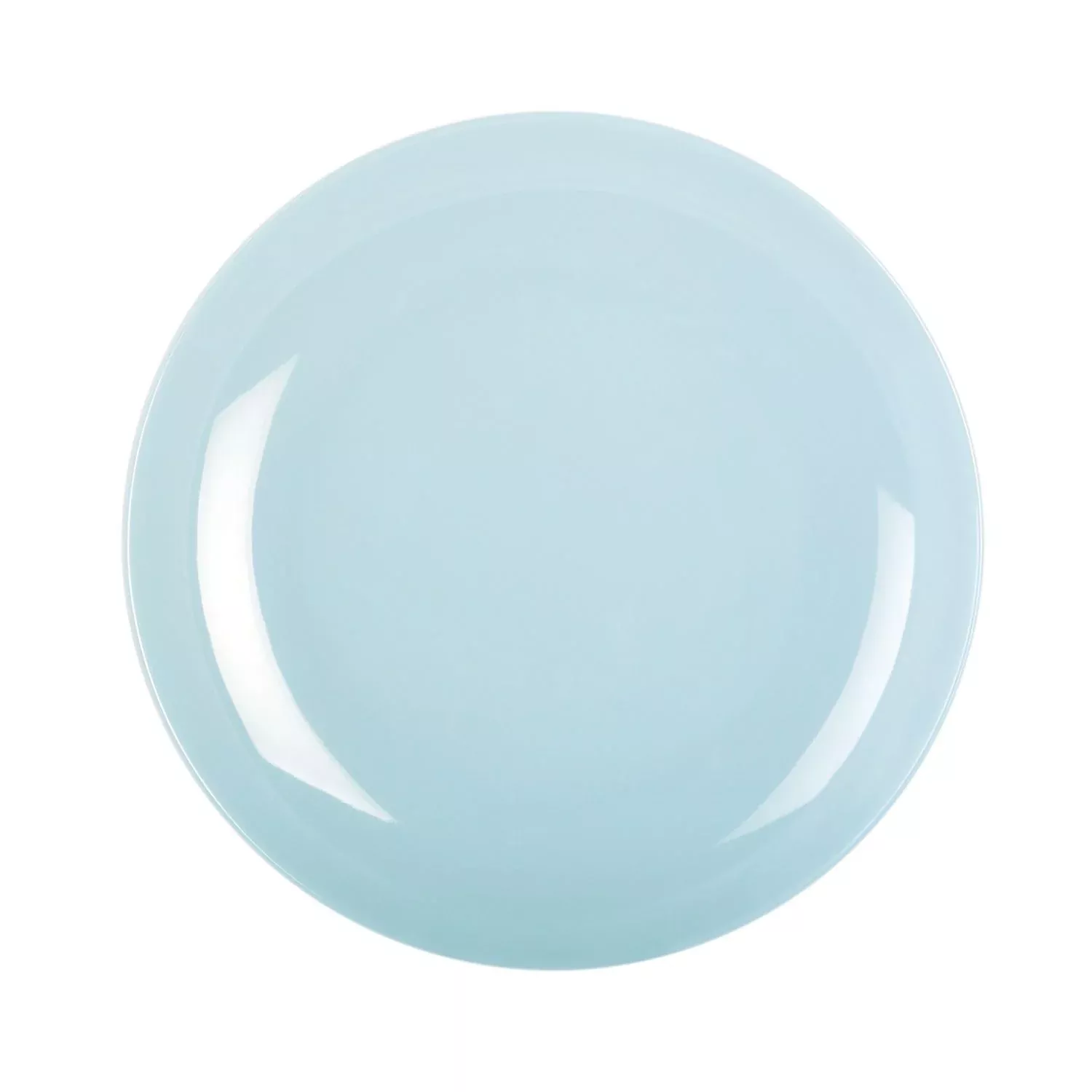 Thunder Group 1909 9-1/4 Inch Diameter Break-resistant Round Plate Melamine Blue Jade