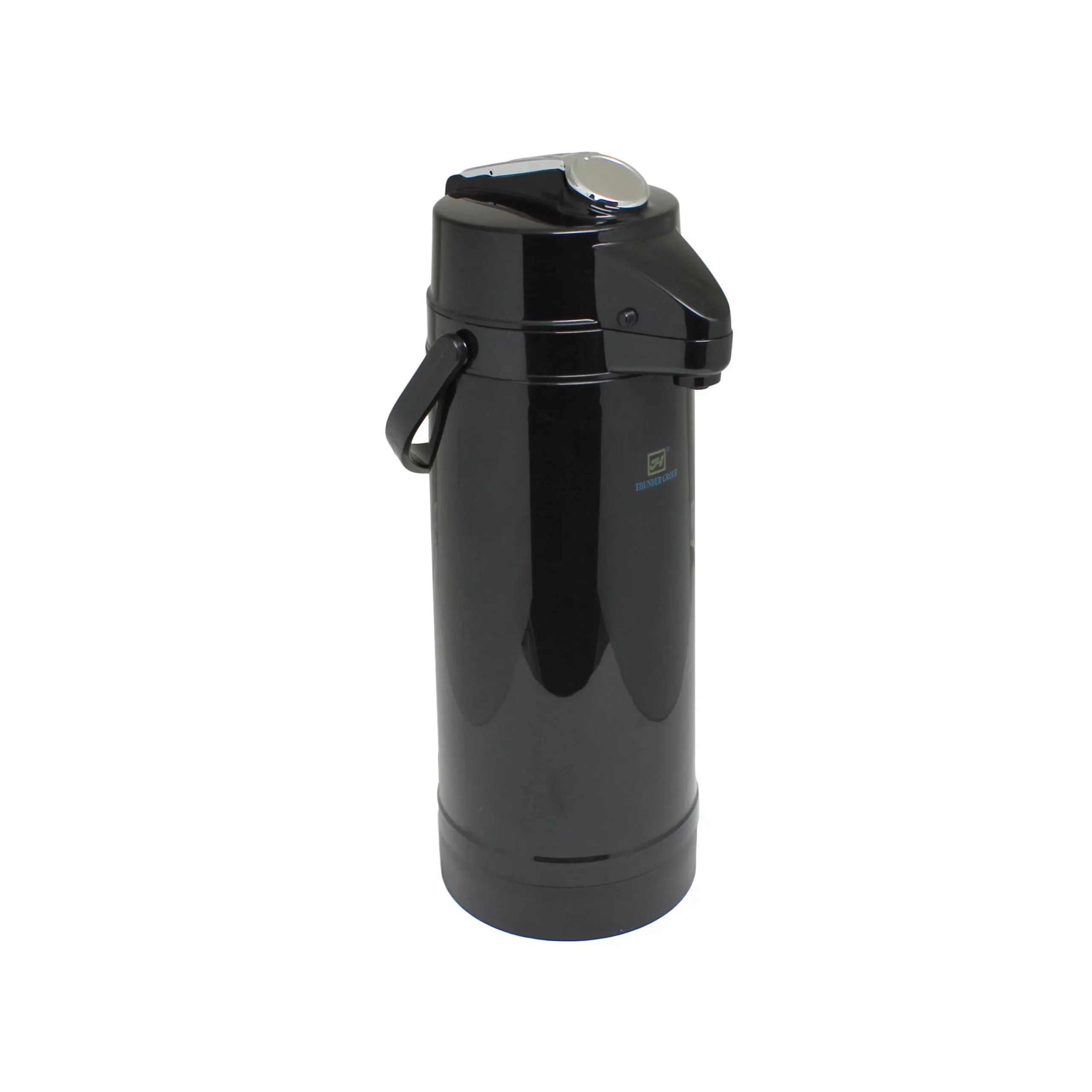 Thunder Group APLG022 74 Oz Airpot Glass Lined Plastic Black Lever Top