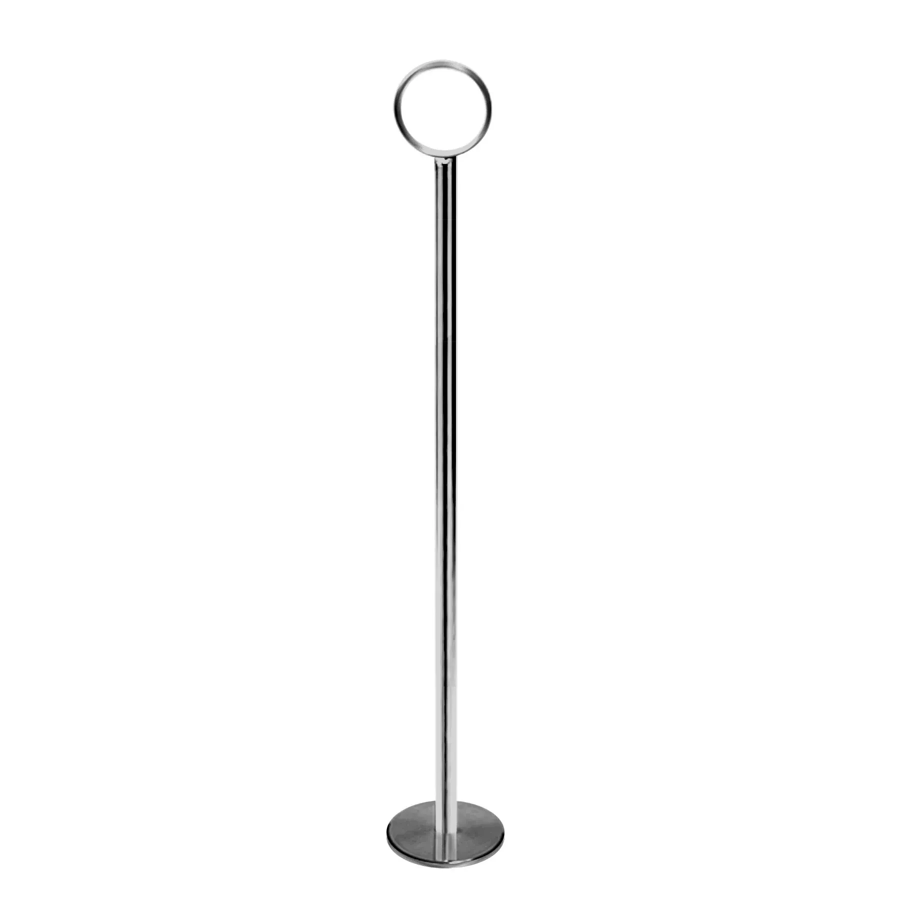 Thunder Group CRTCH008 8 Inch Wire Loop Table Card Stand Chrome Plated