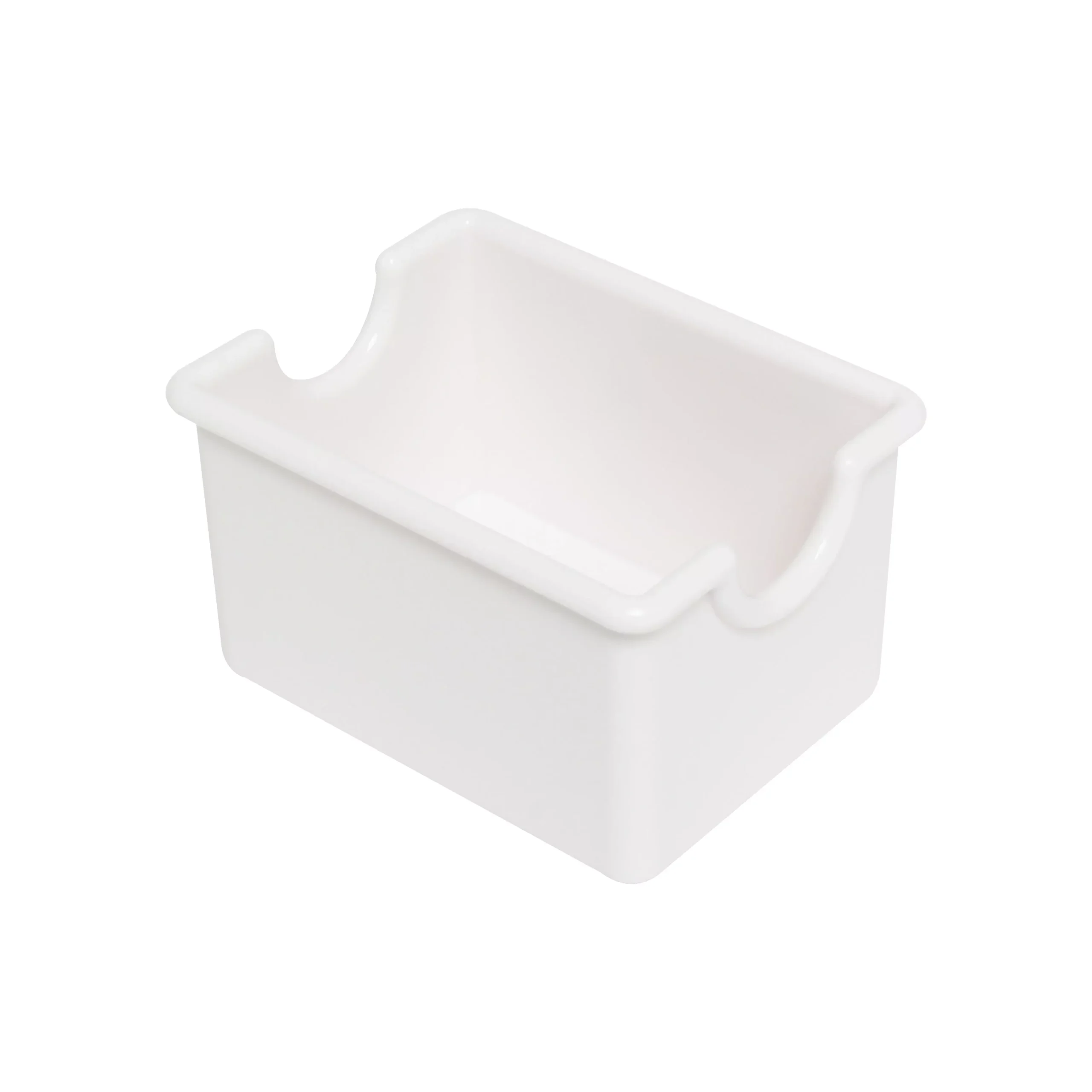 Thunder Group PLSP032WT 7 Inch Sugar Packet Holder Plastic White with Descriptors
