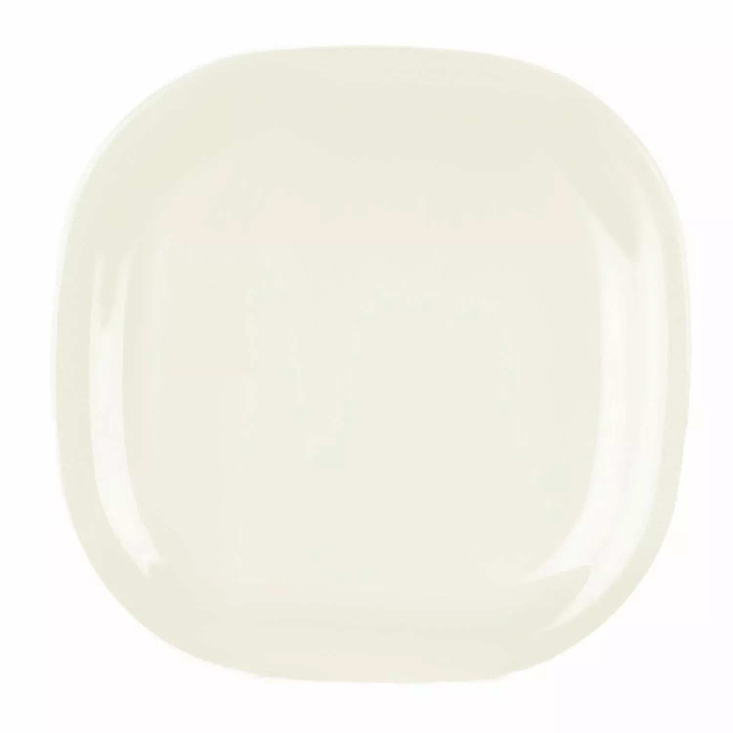 Thunder Group PS3014V 14 Inch Square Plate Break-resistant Dishwasher Safe Melamine Beige