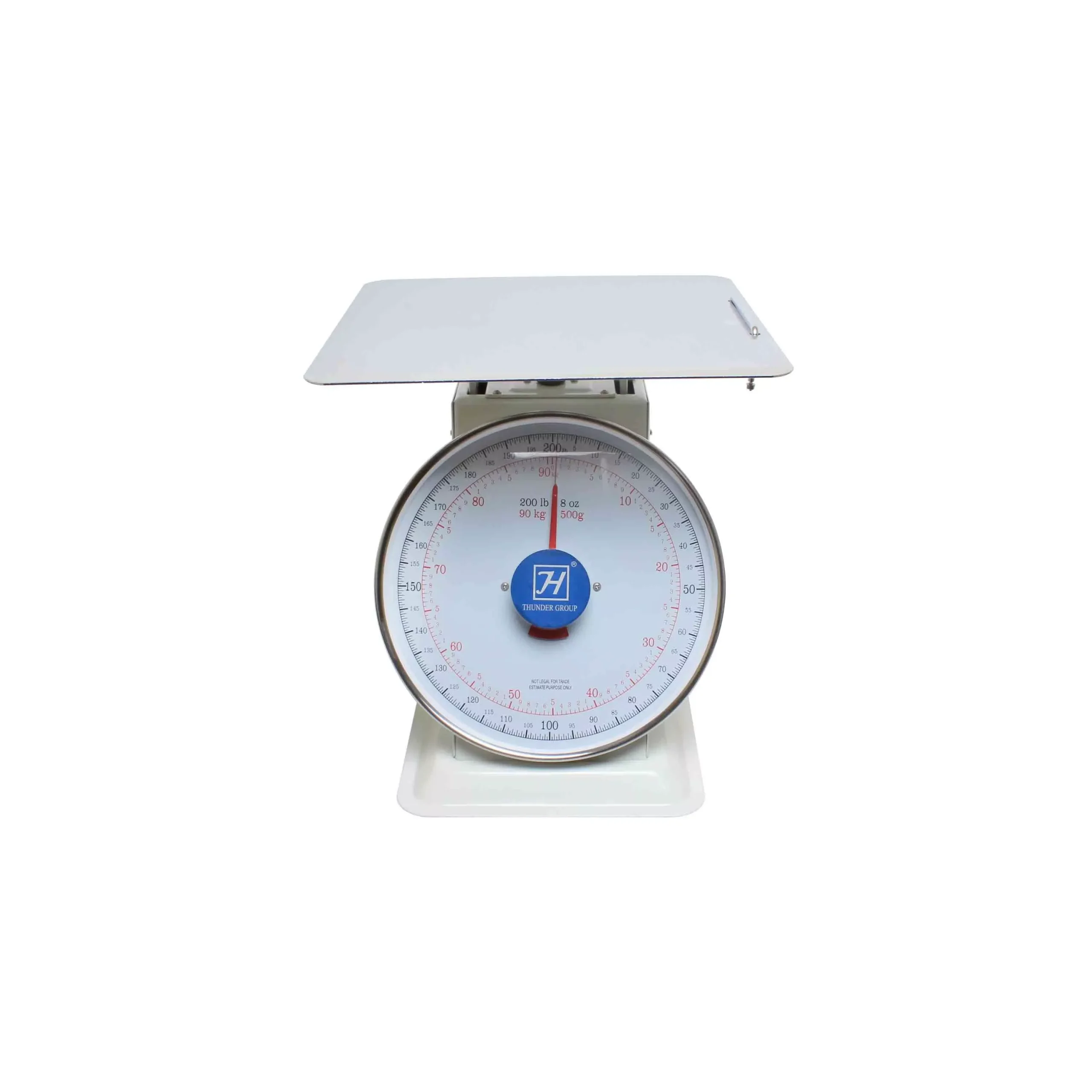Thunder Group SCSL008 Scale Portion 200 lb Capacity Zero-Adjust Dial Stainless Steel
