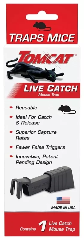 Tomcat Small Live Catch Trap For Mice 1 Pk