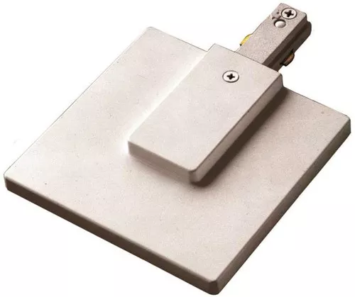 Track Light Power Feed- White