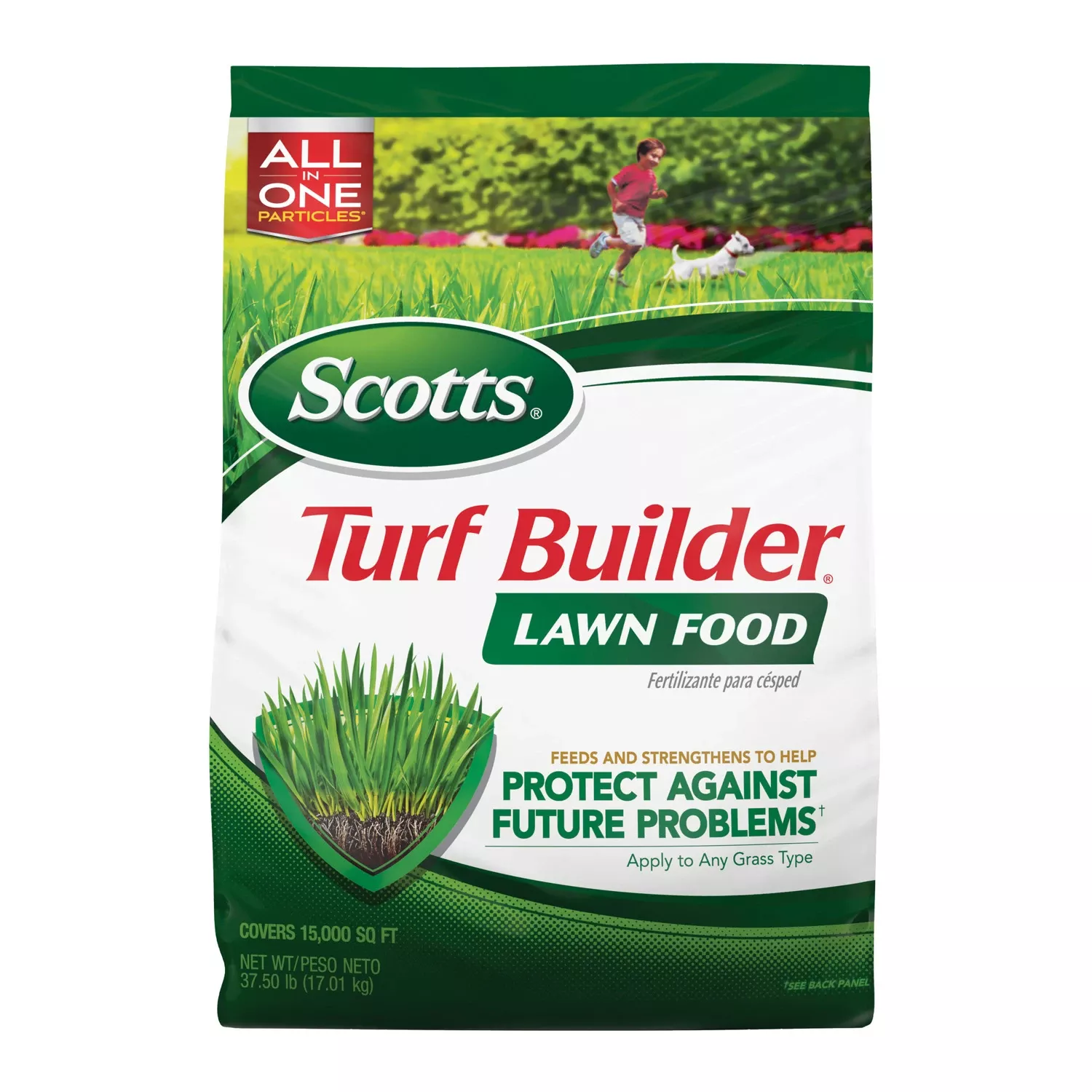 Turf Builder Lawn Food, 39.5 Lbs., Covers 12,000 Sq. Ft