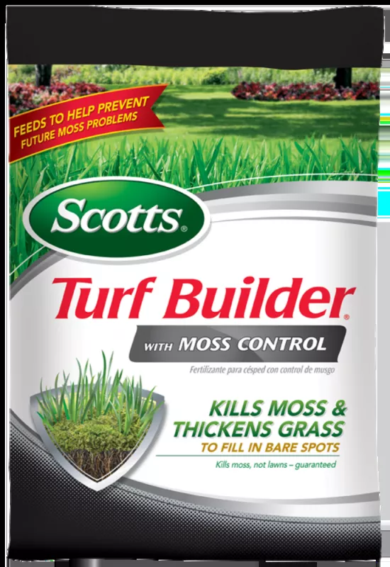 Turf Builder With Moss Control, 25 Lbs., Covers 5,000 Sq. Ft