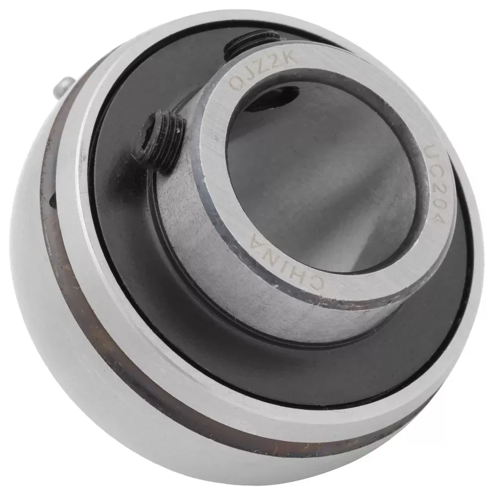 UC204 – Insert Bearing, 0.787″ Bore (ID), Locking Set Screw