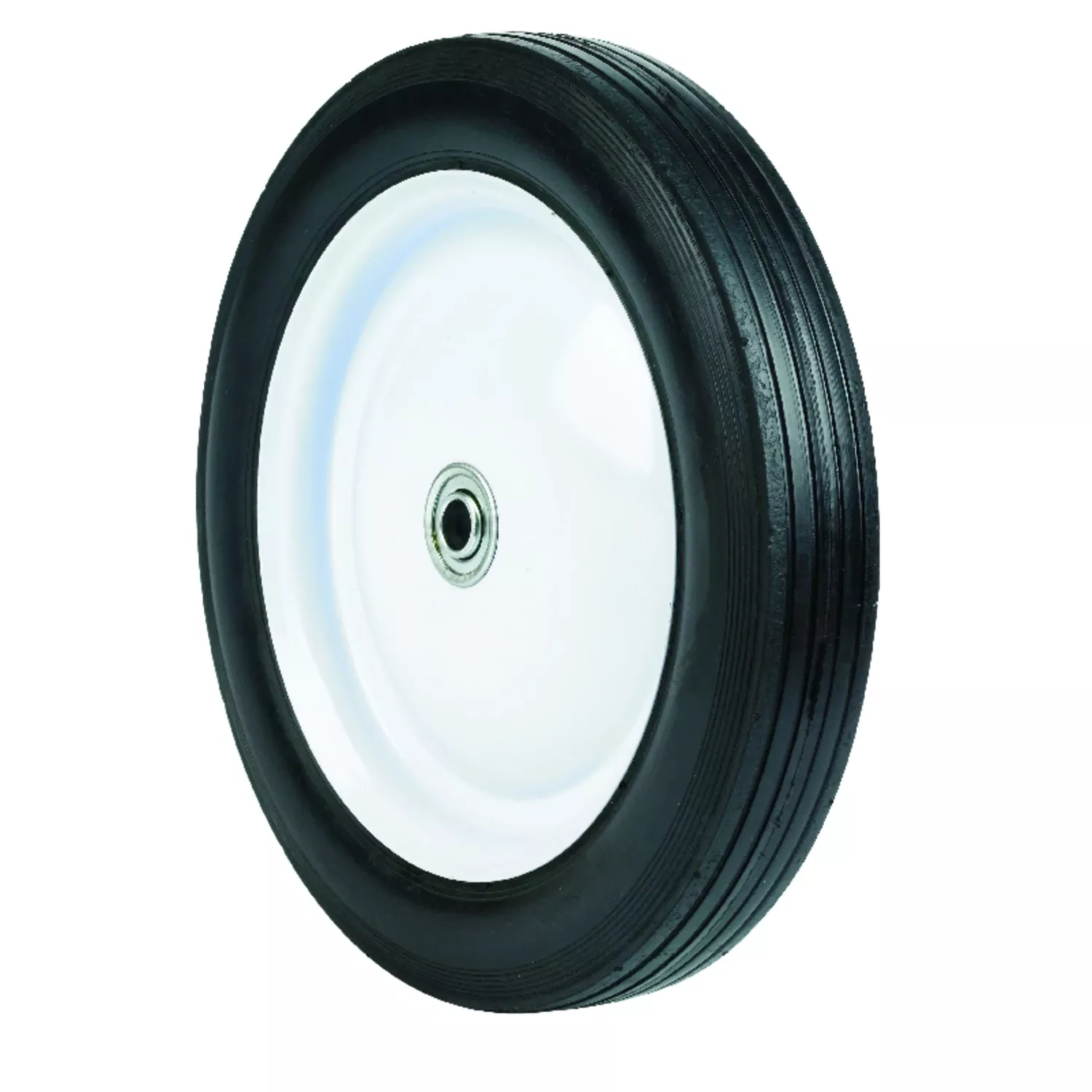 Universal Lawn Mower Wheel, Steel, 10 In.