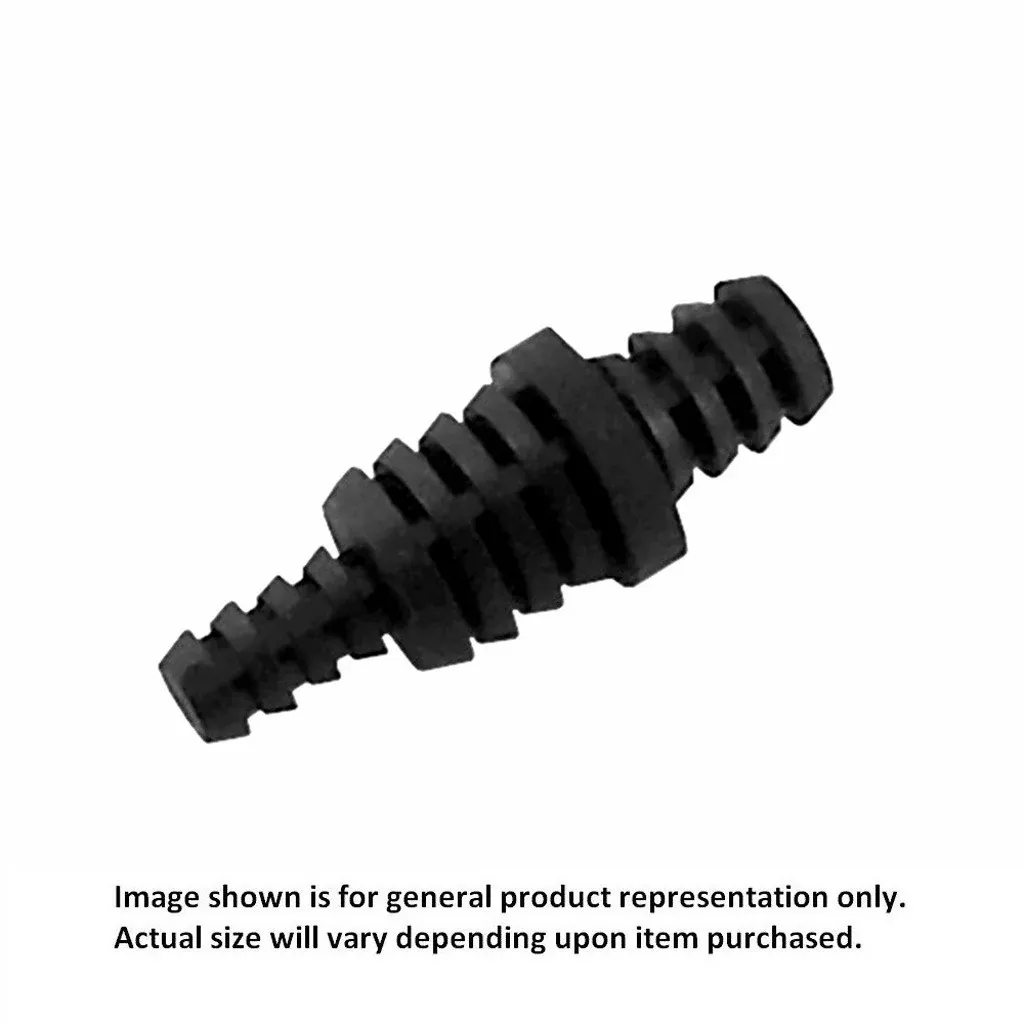 Universal Plug-PVC (Fits: 1/4″ – Industrial Plastic – 3/8″, 1/2″)
