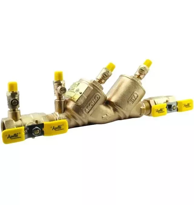 Viking 1.5" Double Check Backflow Preventer Ball Valves