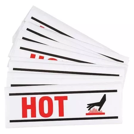 Vinyl Label,3.5in x 10in,Vinyl,PK100