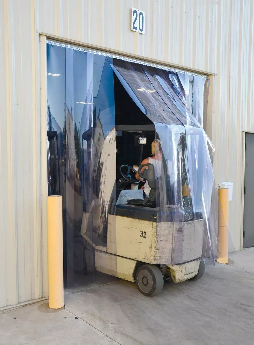 Vinyl Strip Doors - Header Mount