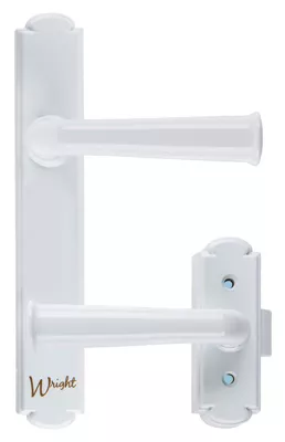 Washburn White Surface Mount Latch Model Vwa214wh For Secure Door Closure