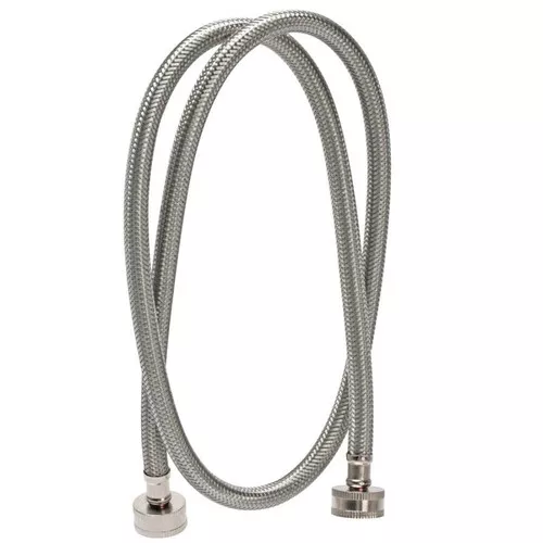 Washing Machine- Supply Hose- 6′- Stainless Steel- Hot or Cold