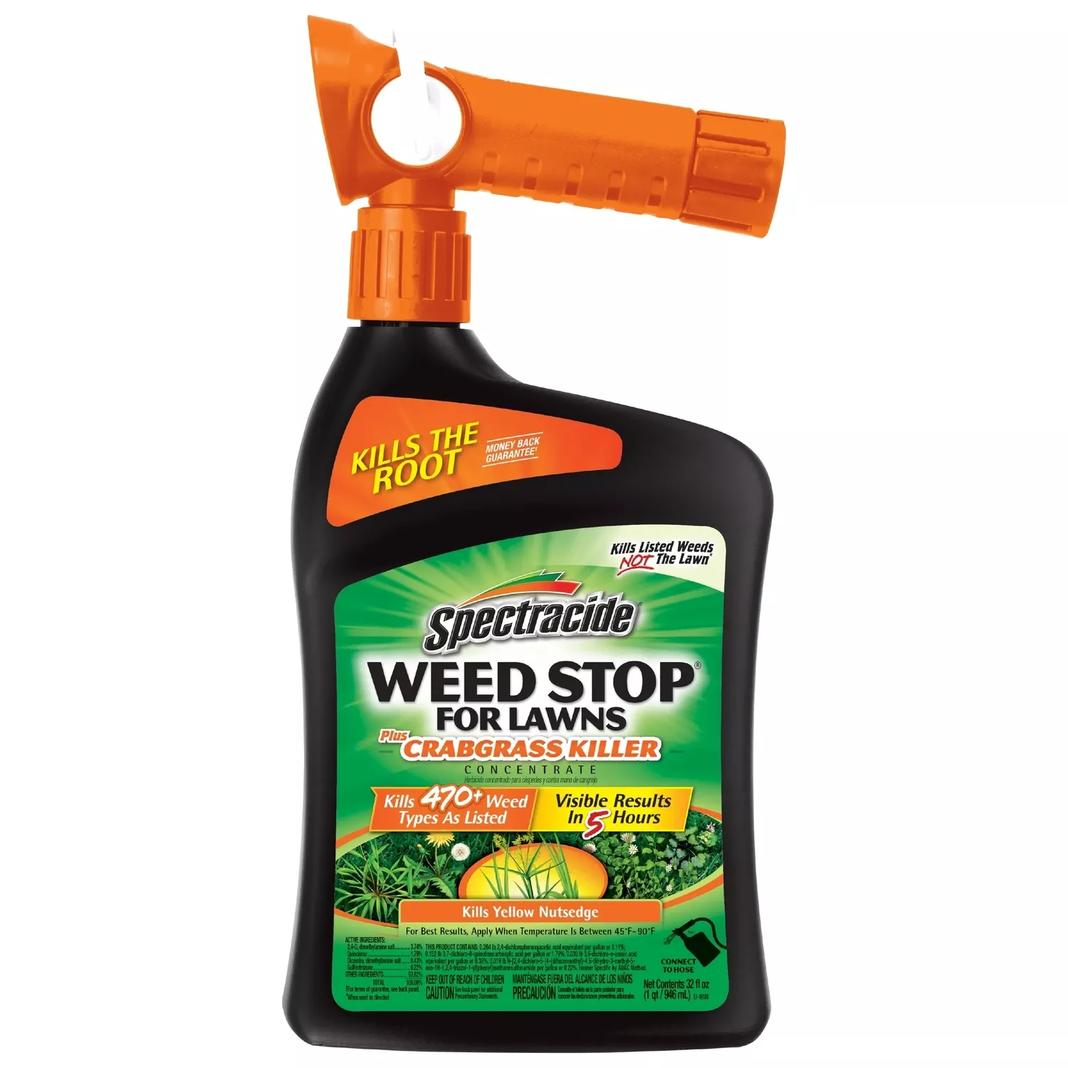 Weed Stop Plus Crabgrass Killer For Lawns, 32-oz. Ready-to-spray