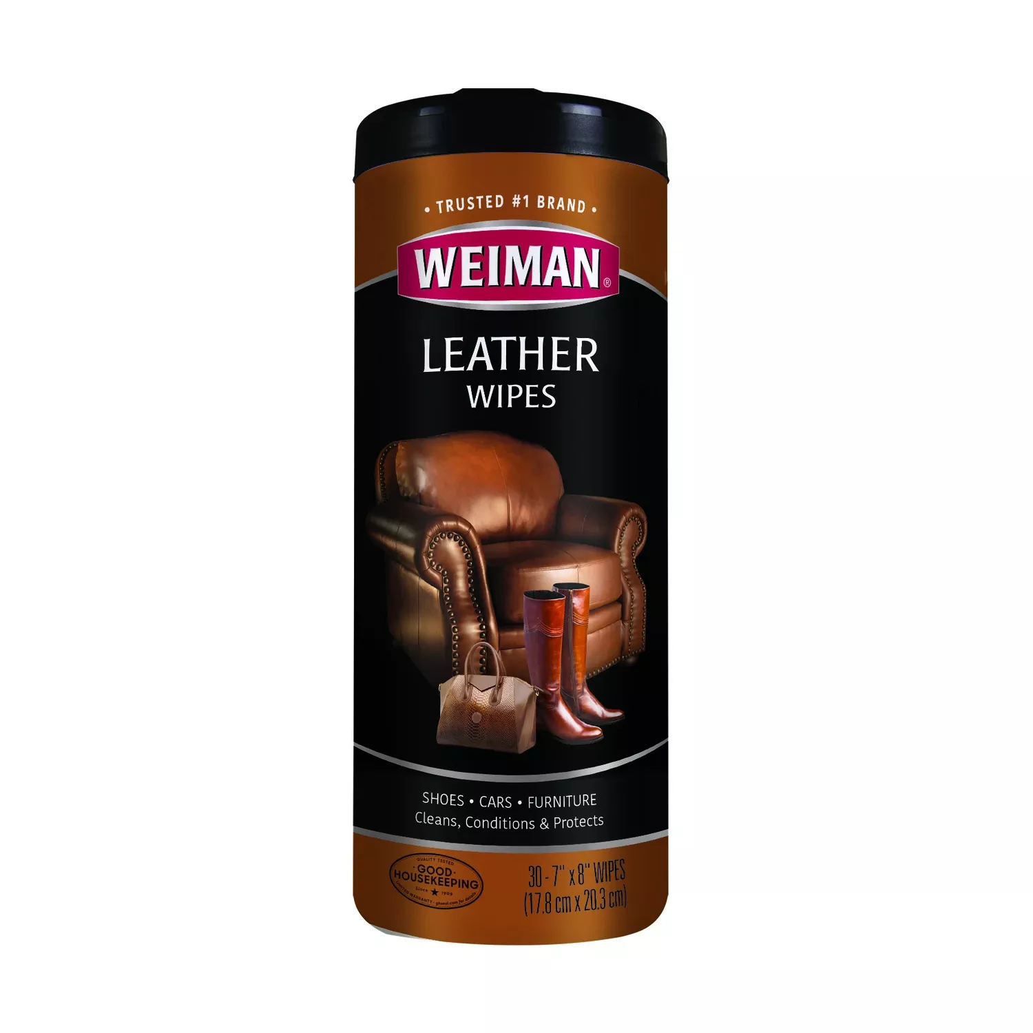 Weiman Lemon Scent Leather Wipes 30 Pk Wipes