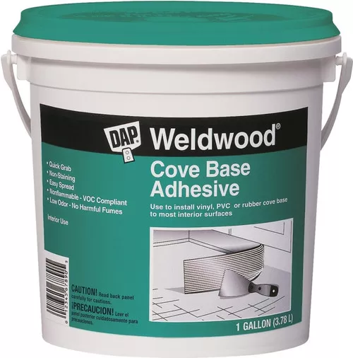 Weldwood- Cove Base Adhesive- Gallon- Tan Color