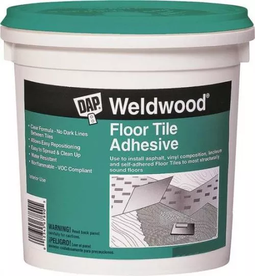 Weldwood- Floor Tile Adhesive- Quart