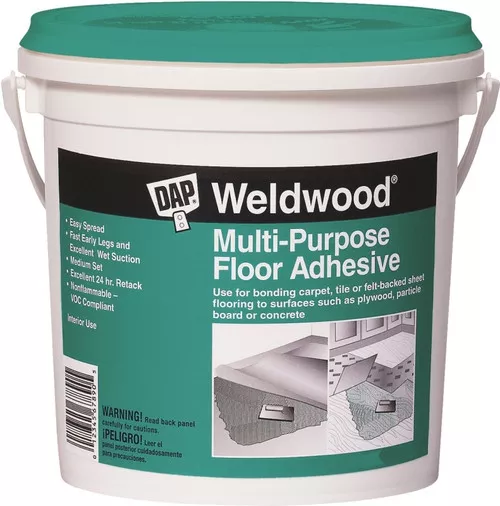 Weldwood- Mulitpuropse Floor Adhesive- Quart